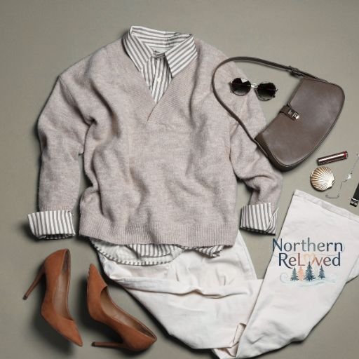 Black Distressed Denim Jacket (Fits M/L)